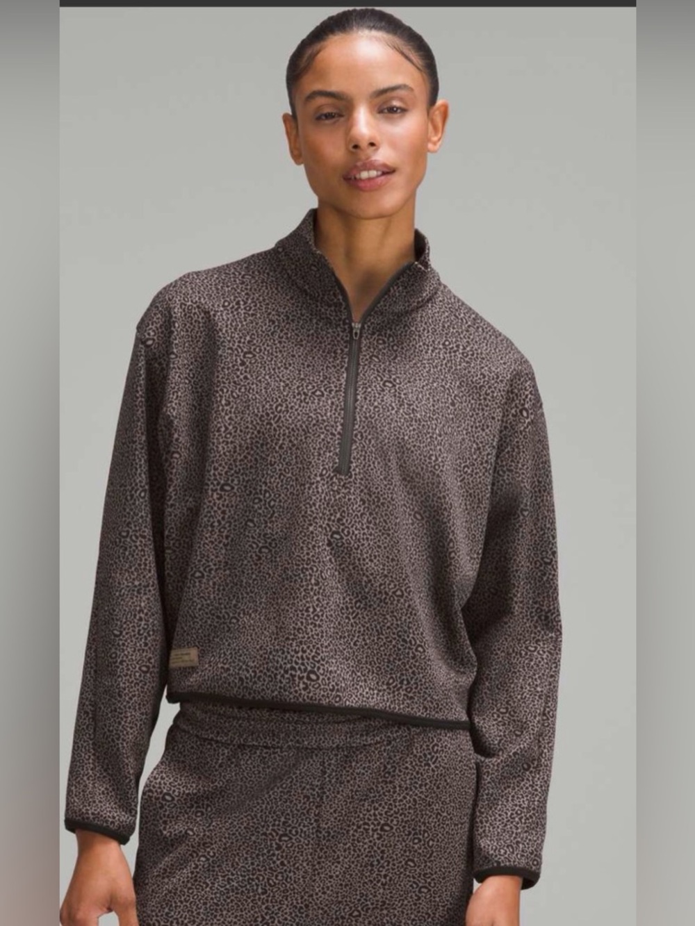 Lululemon lab Double-Knit Jacquard Half Zip